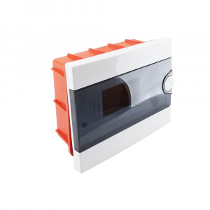 Vetrineinrete® Quadro elettrico da incasso centralino 9 moduli DIN box scatola per interruttori IP40