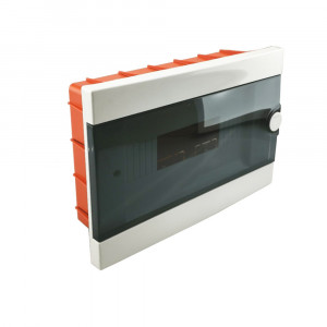 Vetrineinrete® Quadro elettrico da incasso centralino 16 moduli DIN box scatola per interruttori IP40