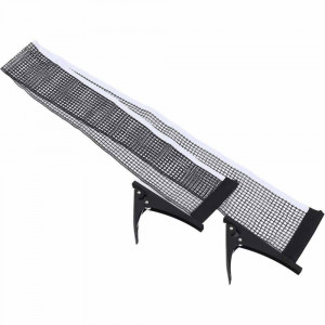 Vetrineinrete® Rete ping pong universale da tavolo con pinze rete portatile 