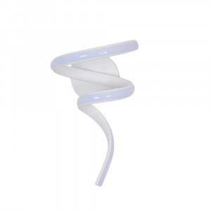Vetrineinrete® Applique a led curvo 10 watt lampada da parete stilizzata tre colorazione di luce calda fredda naturale