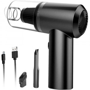 Vetrineinrete® Mini aspirapolvere ricarica usb con accessori aspira briciole portatile 