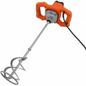 Vetrineinrete® Trapano miscelatore elettrico impastatore professionale 1200 watt con frusta per cemento calce malta 