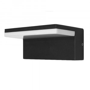 Vetrineinrete® Applique da muro per esterno a led 10 watt lampada da parete per facciata balcone terrazzo IP54