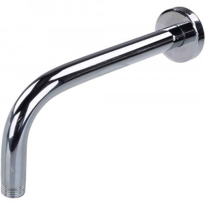 Vetrineinrete® Braccio per soffione doccia a parete supporto universale a muro asta per docce 25 cm