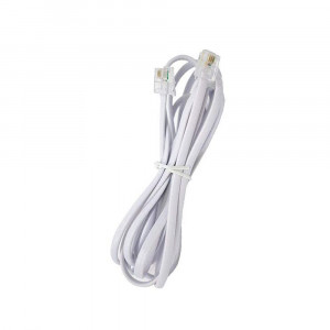 Vetrineinrete® Prolunga telefonica cavo 10 metri connettori plug RJ11 modem telefono fac anti aggrovigliamento