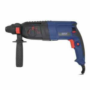 Vetrineinrete®  Trapano tassellatore elettrico 800 watt mandrino autoserrante 13 mm doppio senso di rotazione 5 punte demolitore cemento acciaio e legno 