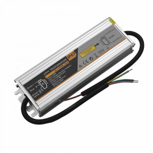 Vetrineinrete® Alimentatore stabilizzato impermeabile in metallo DC24v 4.16A 100 watt IP67 trasformatore 220v per strip led telecamere 