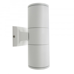 Vetrineinrete®  Applique a parete doppia emissione per esterno giardino ip55 lampada moderna gu10 bianco