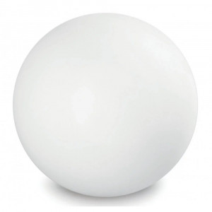Vetrineinrete® Lampada a sfera da terra per esterno illuminazione per giardino luce a palla decorativa con portalampada per lampadine led E27 IP65 Ø 40 cm