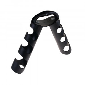 Vetrineinrete® Espositore per pesi a tre ripiani a piramide portatile scaffale supporto porta manubri 