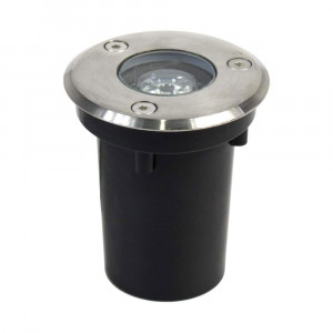 Vetrineinrete® Faretto incasso segnapasso 1 led 1,5 watt calpestabile Luce calda 3000k giardino luce da esterno vialetto illuminazione esterni IP65 