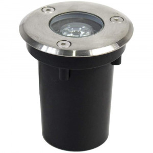 Vetrineinrete® Faretto incasso segnapasso 1 led 1,5 watt calpestabile Luce bianca 6500K giardino luce da esterno vialetto illuminazione esterni IP65