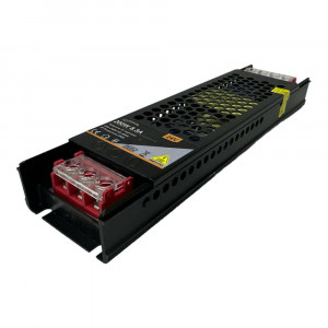 Vetrineinrete® Alimentatore slim stabilizzato 24v 200 watt switch trasformatore 8.3 mha per videosorveglianza e led 