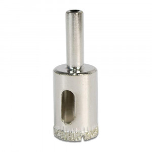 Vetrineinrete® Sega a tazza diamantata per forare piastrelle ceramica marmo vetro ardesia punta rivestimento diamante fresa per trapano diametro 20 mm
