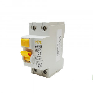 Vetrineinrete® Interruttore magnetotermico differenziale salvavita modulare per quadro elettrico 2 moduli 2P+N 6ka 16  ampere
