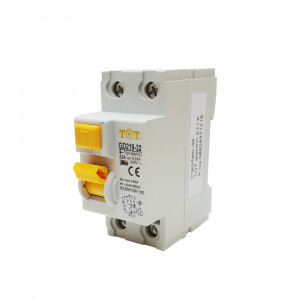 Vetrineinrete® Interruttore magnetotermico differenziale salvavita modulare per quadro elettrico 2 moduli 2P+N 6ka  32 ampere