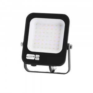 Vetrineinrete® Faro led ultra slim 30 watt sottile proiettore per esterno ip65 staffa orientabile luce fredda 6500k calda 3000k naturale 4000k 