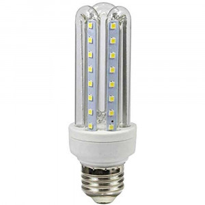 Vetrineinrete® Lampadina led tubolare attacco E27 18 watt luce calda 3000k naturale 4000k e bianca fredda 6500k luce illuminazione