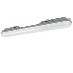 Vetrineinrete® Plafoniera a led per esterno lampada neon tubo da soffitto 48 watt 150 cm impermeabile IP65 luce fredda 6500k