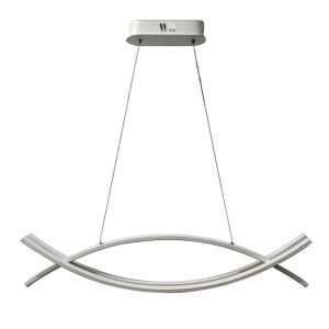 Vetrineinrete® Lampadario led a sospensione 42 watt lampada moderna bianca a luce fredda 6500k naturale 4000k 