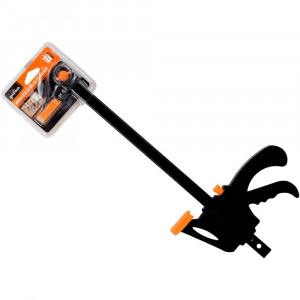 Vetrineinrete® Morsetto a sgancio rapido strettoio reversibile serraggio a cricchetto morsa da falagname per bricolage 250 mm