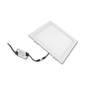 Vetrineinrete® Pannello led incasso quadrato slim 24 watt plafoniera luce naturale 4000k faretto illuminazione di interni driver incluso