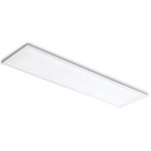 Vetrineinrete® Pannello led da incasso 120x30 cm plafoniera da soffitto 40 watt tre colorazione di luce fredda 6500k calda 3000k naturale 4000k 