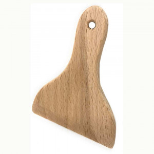 Vetrineinrete® Set 2 spatole per raclette in Legno spatola Palette 14,5 cm raschietti Accessori da Cucina 