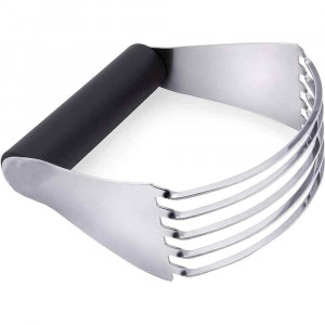 Vetrineinrete® Taglia pasta impastatrice manuale per burro farina taglia impasto miscelatore 5 lame in acciaio