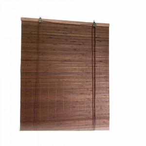 Vetrineinrete® Tenda in bamboo tapparella avvolgibile per finestre balconi terrazzo varie misure marrone 100x180 cm
