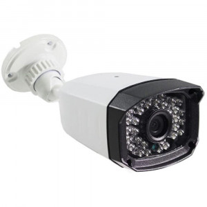 Vetrineinrete® Telecamera bullet ahd full hd 720p 1.3 mpx lente 3,6 mm 36 led infrarossi per esterno waterproof ip57 