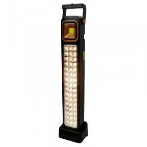 Vetrineinrete® Torcia di emergenza ricaricabile con carica solare lampada pannello solare cariabatteria usb