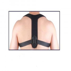 Vetrineinrete® Tutore per postura supporto per cavicola spalle con bretelle regolabile chiusura in velcro 