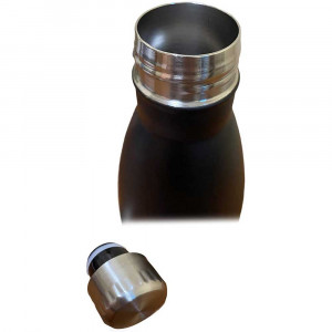Borraccia termica in acciaio inox con tappo ermetico bottiglia caldo freddo  thermos chiusura ermetica 750 ML