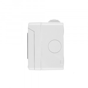 Vetrineinrete® Cassetta con coperchio idrobox per esterno a 3 posti compatibile con matix custodia per interruttori ip55 