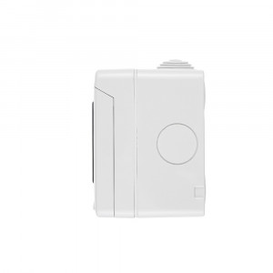 Vetrineinrete® Cassetta con coperchio idrobox per esterno a 4 posti compatibile con vimar plana custodia per interruttori ip55 