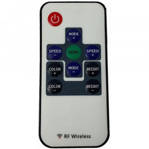 Vetrineinrete® Dimmer con telecomando per striscia LED RGB DC 12V 24V controller RF per controllo wireless di strisce led RGB