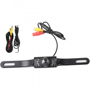 Vetrineinrete® Kit retromarcia auto camper camion monitor 4.3 + telecamera 7 led infrarossi colori assistente parcheggio