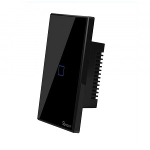 Vetrineinrete® Interruttore Son/Off smart 1 canale controller da remoto wireless wifi placca touch domotica 