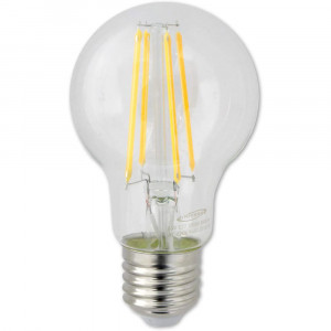 Vetrineinrete® Lampadina LED a Filamento 8 watt sfera E27 Luce Calda 3000K Risparmio Energetico 880 lumen lampada per illuminazione interni 220v