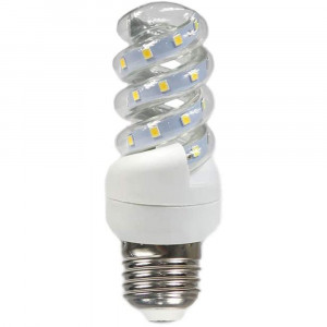 Vetrineinrete® Lampadina led spirale attacco E27 7 watt luce naturale 4000k lampada illuminazione 