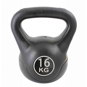 Vetrineinrete® Kettlebell Pesi per Fitness Sport 16 kg Peso Palla con Maniglia Sabbia per Allenamento 