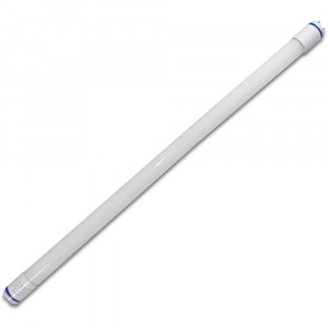 Vetrineinrete® Neon led opaco attacco t8 g13 9 watt luce naturale 4000k bianca fredda 6500k tubo 220v 60 cm 