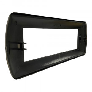 Vetrineinrete® Placchetta per interruttore in metallo a 7 posti ottone cassetta 507 compatibile con living international supporto cover 