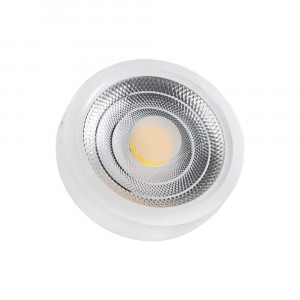 Vetrineinrete® Plafoniera led cob 25 watt montaggio esterno a soffitto lampada a luce naturale 4000k