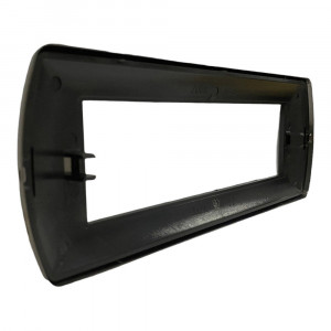  Vetrineinrete® Placchetta per interruttore in metallo a 7 posti rame cassetta 507 compatibile con living international supporto cover 