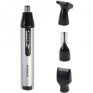 Vetrineinrete® Mini rasoio ricaricabile 4 in 1 rifinitore peli superflui naso sopracciglia taglia peli per regolare barba basette 