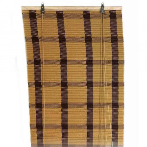 Vetrineinrete® Tenda in bamboo tapparella avvolgibile a listelli per finestre balconi terrazzo varie misure 60x140 cm