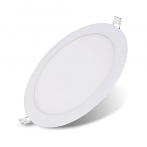 Vetrineinrete® Pannello led incasso tondo slim 12 watt plafoniera luce naturale 4000k faretto illuminazione di interni driver incluso