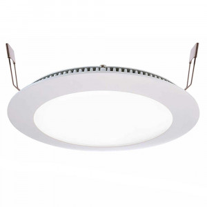 Vetrineinrete® Pannello led incasso tondo slim 6 watt plafoniera luce bianca fredda 6500k faretto illuminazione di interni driver incluso